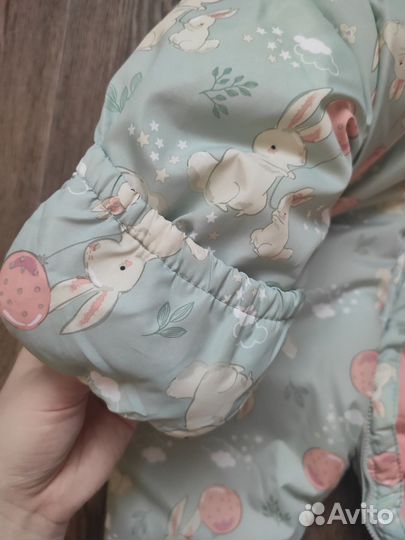 Демисезонный комбинезон для девочки 68 р