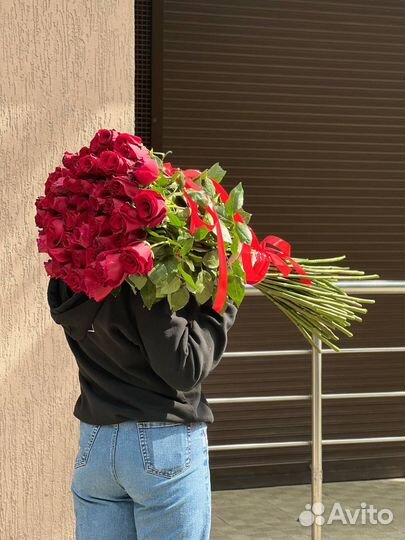 Розы гиганты Метровые розы