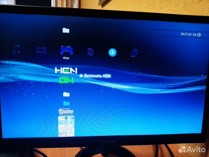 PS3 super slim 500 gb + 70 игр