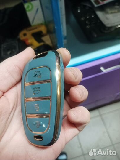 Чехол на ключ hyundai Santa Fe 4