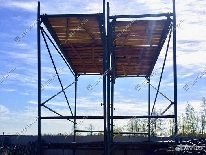 Строительные леса фасадные бу