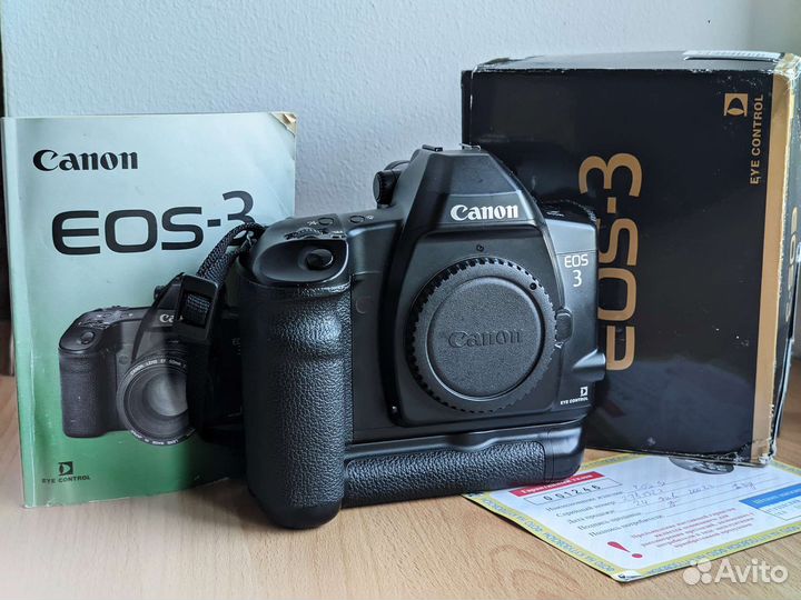 Canon EOS 3 пленочная
