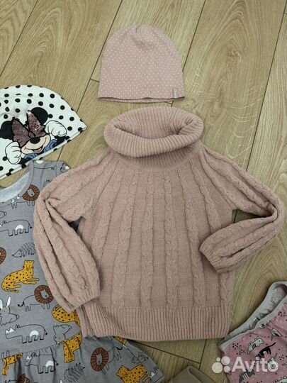 Вещи пакетом на девочку 92 98