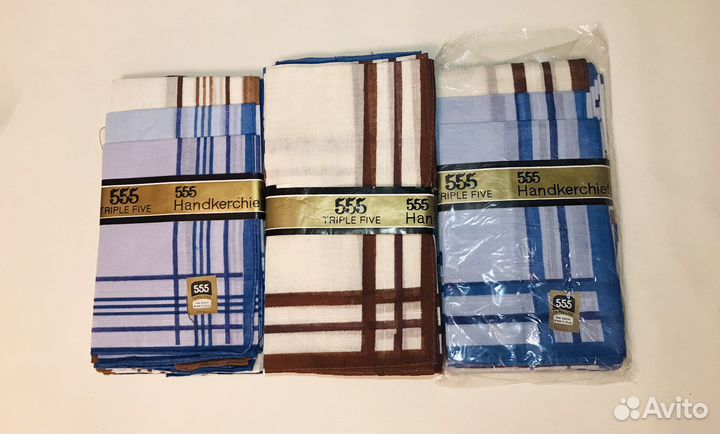 Носовые платки набор 12 шт