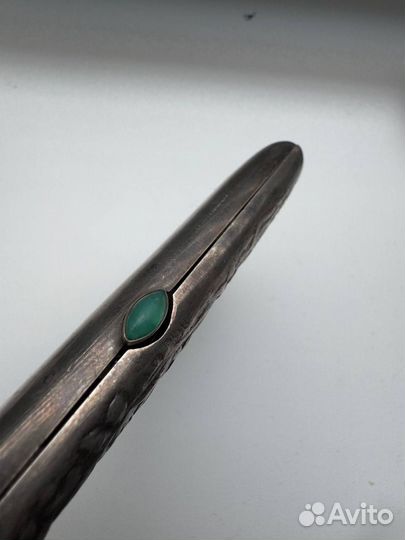 Портсигар Мишки в лесу 84 проба серебро