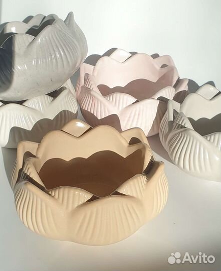 Подсвечник из гипса 