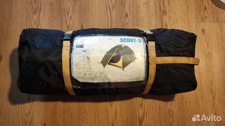 Палатка туристическая 3 местная