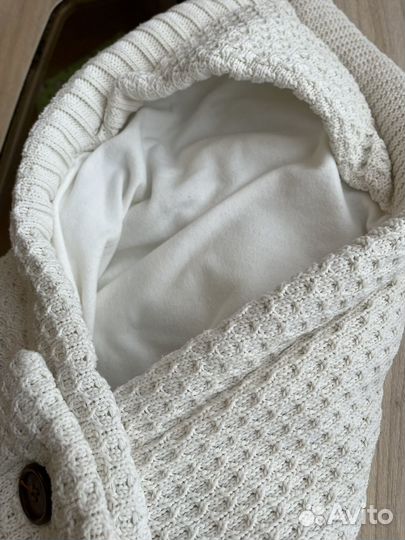 Конверт одеяло на выписку зима