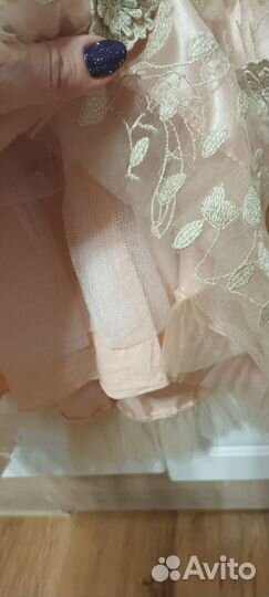 Нарядное платье для девочки 110 116
