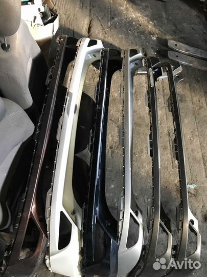 Бампер задний верхняя часть Toyota Rav4 CA40 рест