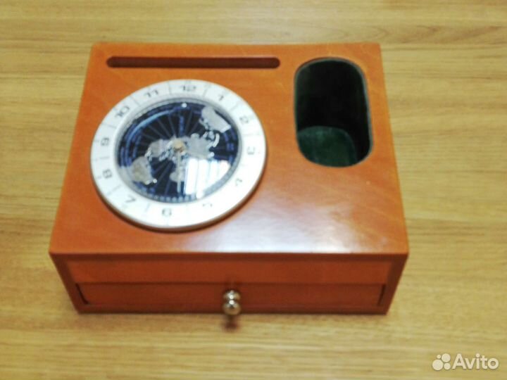 Органайзер деревянный настольный для канцелярии