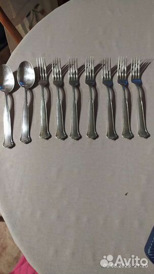 Старинные столовые приборы