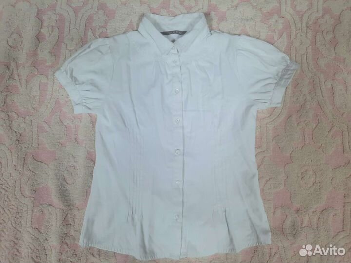 Школьные блузки для девочки рост 140-146