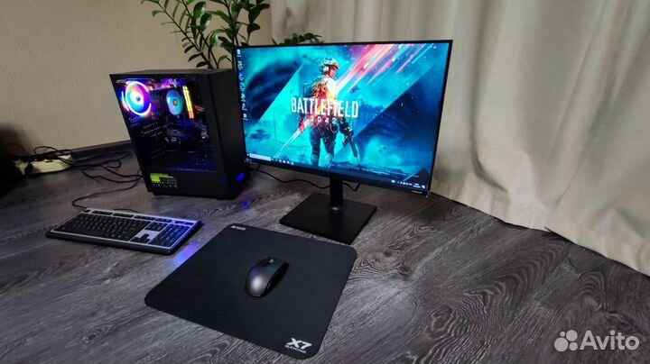 Компьютер для работы и игр на ryzen 5600g
