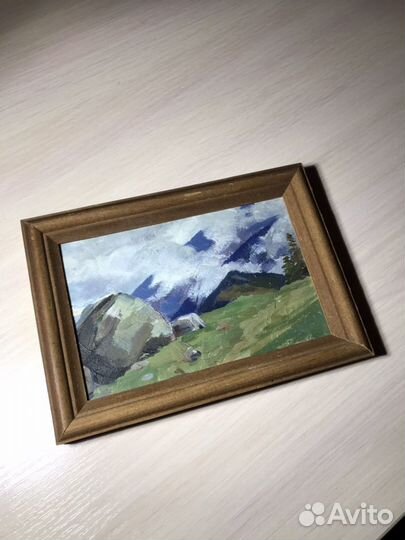 Картина маслом 1960