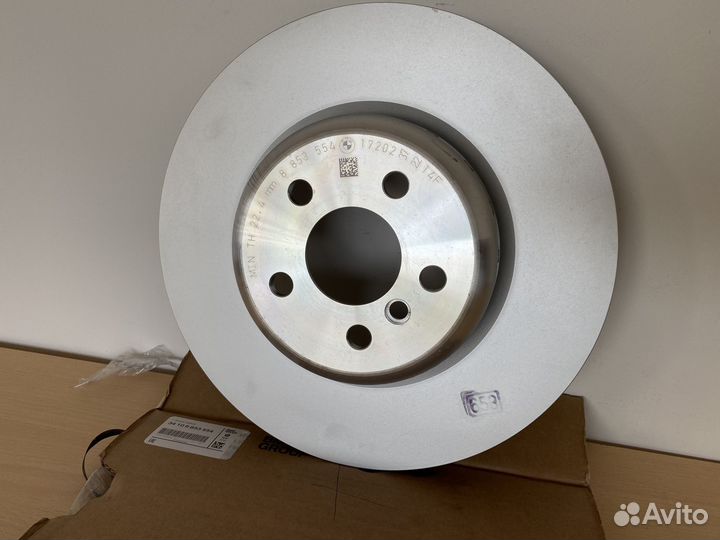 Диск тормозной задний, G30/G11/G12/G01