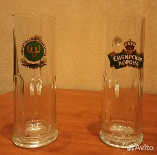 Пивные бокалы и кружки
