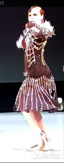Платье для бальных танцев латина р.42-44