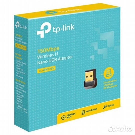 Приемник Wi-Fi TP-Link TL-WN725N