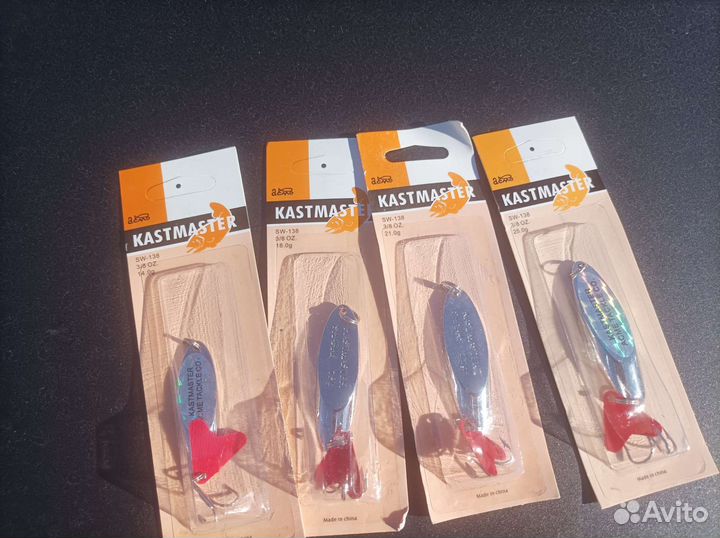 Вертушки, блесны, кастмастеры