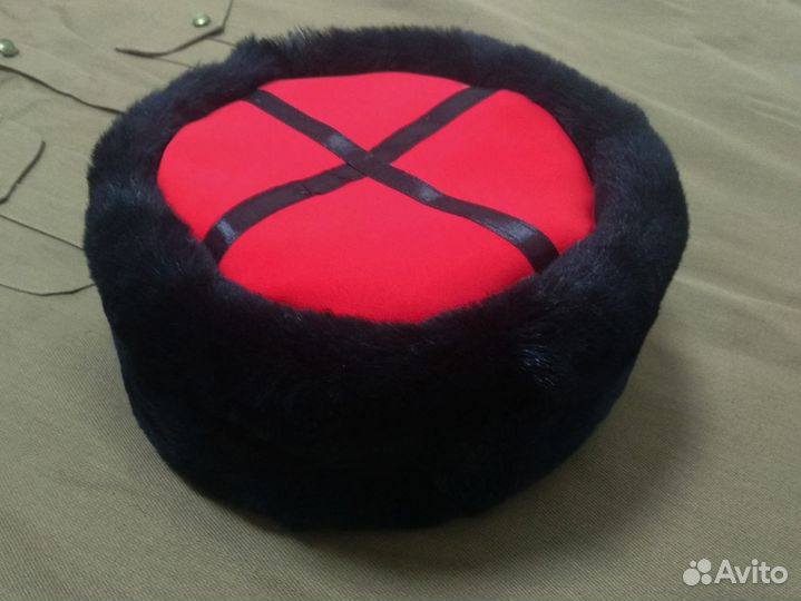 Кубанка из черного мутона Радченок