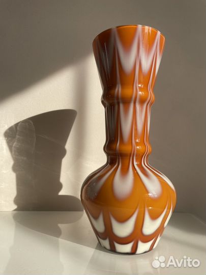 Ваза сульфидное стекло винтаж