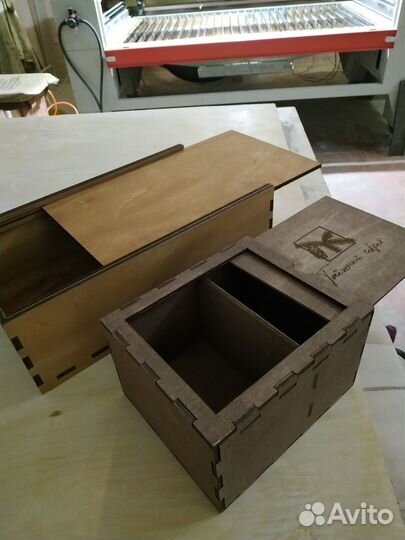 Коробки из фанеры и дерева