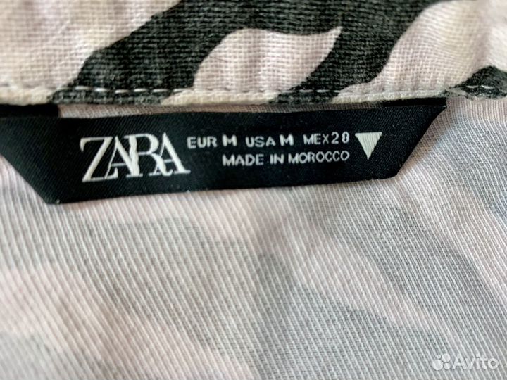 Zara куртка, джинсовка женская оверсайз