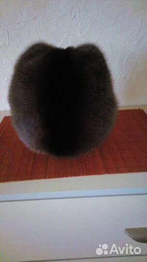 Меховая женская шапка из меха норки
