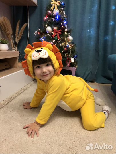 Новогодний костюм львенка
