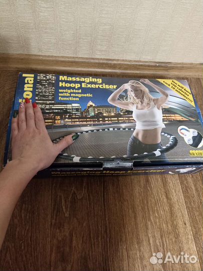 Утяжеленный массажный обруч Bradex