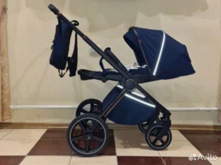 Коляска 2 в 1 Carrello Ultimo Blue