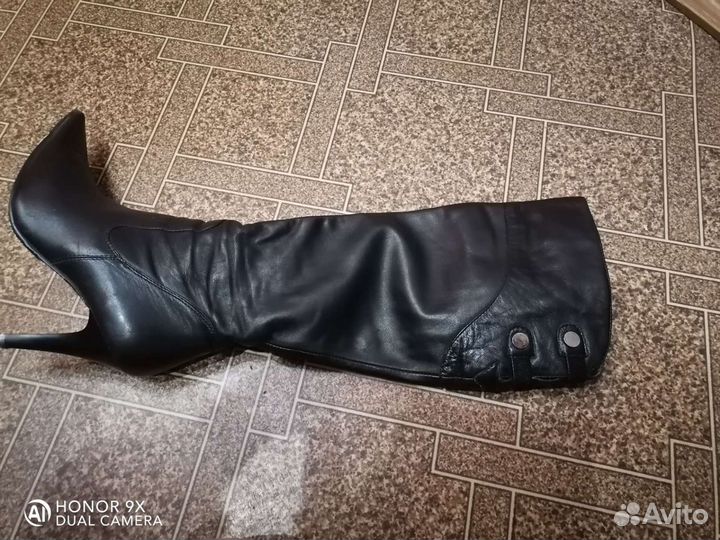 Сапоги ботфорты