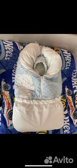 Конверт на выписку для мальчика весна осень