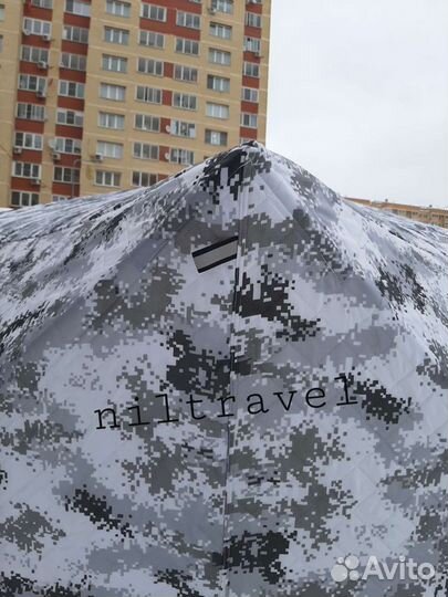 Палатка зимняя 3х слойная 200х200х225