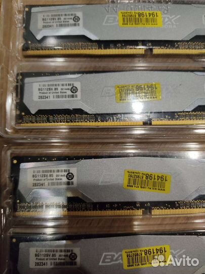 DDR4 2400 Crucial Ballistix 16Gb