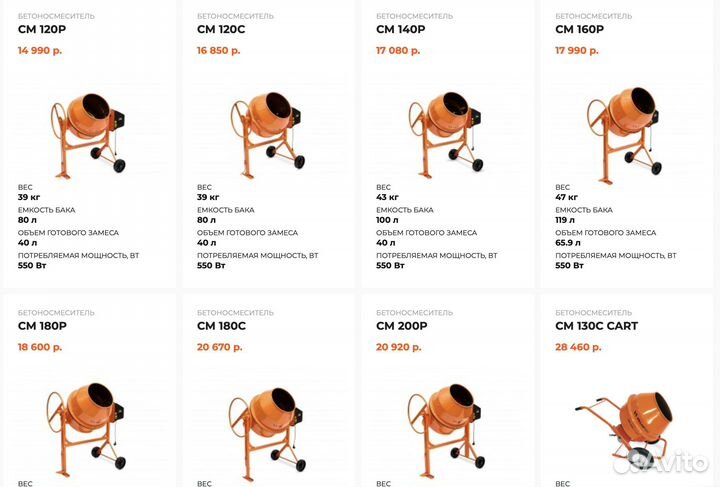 Бетономешалка Stihl (Villartec)