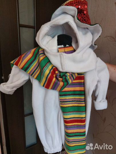 Карнавальный костюм снеговика