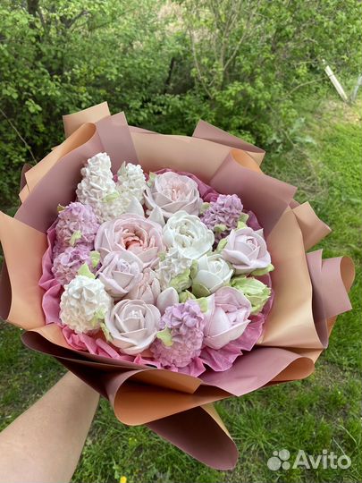 Зефирный букет