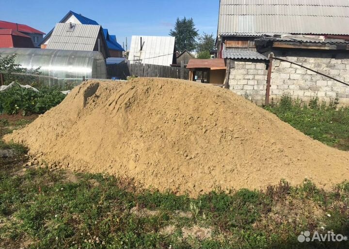 Песок для строительных работ от 5м3 доставка