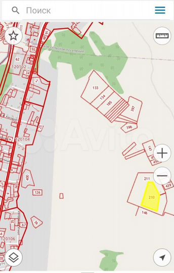 Участок 110 га (СНТ, ДНП)