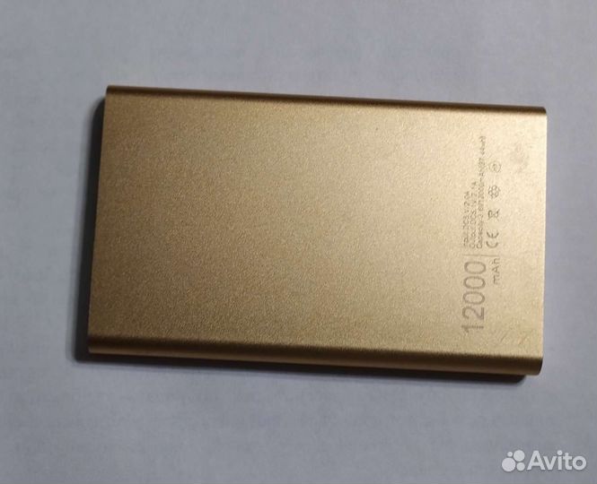 Внешний аккумулятор powerbank xiaomi 12000 mAh