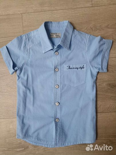 Рубашка на мальчика 98 размер