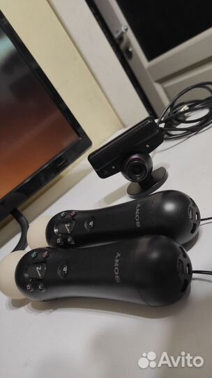 Playstation move для ps3 камера и пульт
