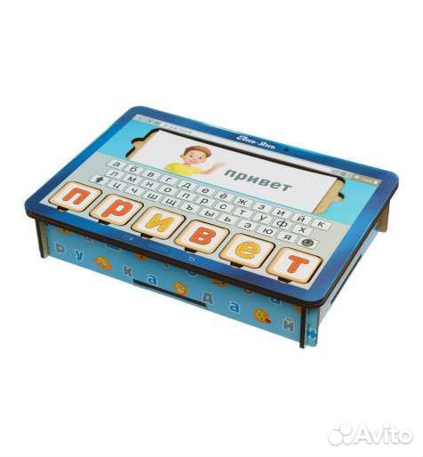 Учимся читать, Собери слово по карточке