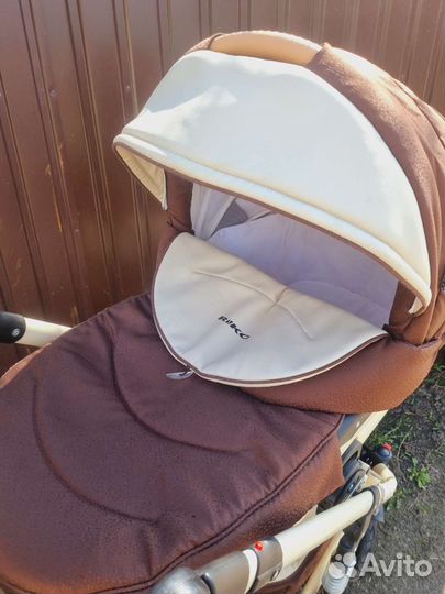 Коляска Bruno Riko 2 в 1+автолюлька в подарок