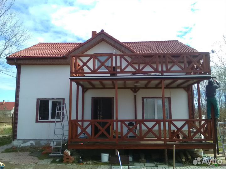 Беседки, террасы, навесы, балконные ограждения