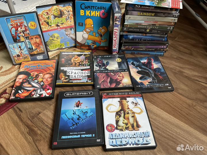 Dvd диски с мультфильмами