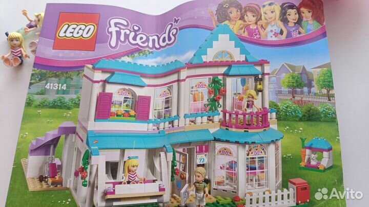 Lego friends дом стефани