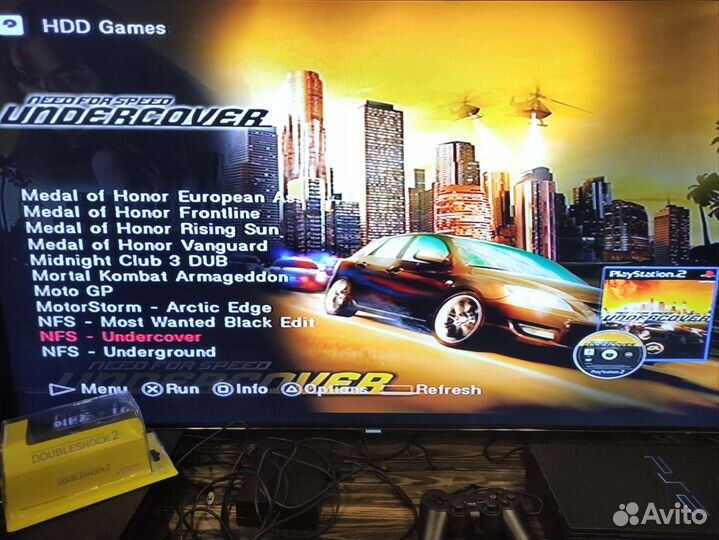 PS2 HDD - игры 137шт